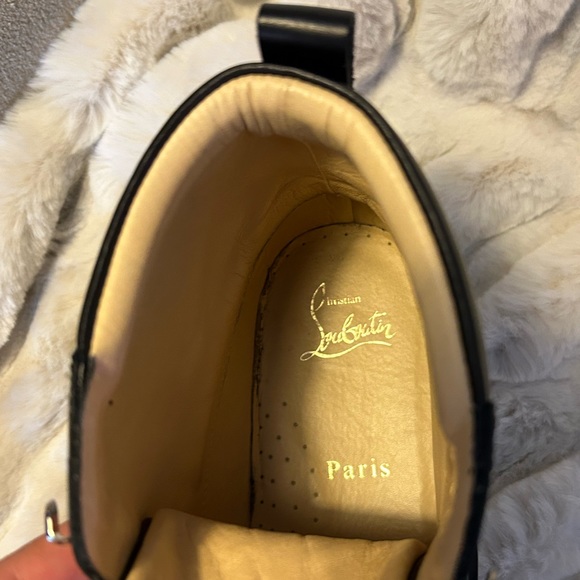 Christian Louboutin High top spiked shoes men’s size 41.5 - Picture 6 of 7